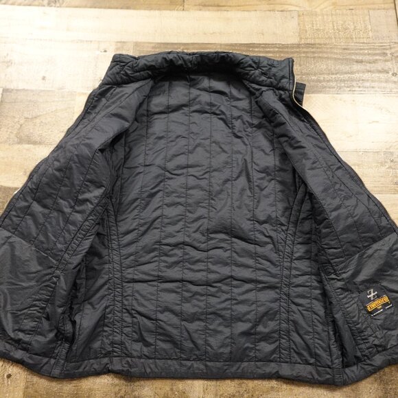 Zegna Sport Thermore Insulated Vest Men’s Extra Large Charcoal Quilted Zip XL - Picture 5 of 7